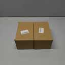 2 x Protective Case for LABUBU, Case Cover for 17cm Doll, Plastic Clear Cover for Have a Seat Plush Toy with Key Chain and Flannel Bag, Plastic Clear Display Box(No Doll, 15cm)