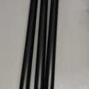 Shower Curtain Rod Adjustable 31-79", Anti-Rust Shower Rod & Spring Tension Shower Rod No Drill, Black Shower Curtain Rod for Bathroom Tension Rod Black