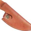 XYJ Leather Sheath For 6 Inch Boning Knife Edge Guards Blade Protector Cleaver Chef Knives Cover With Loop Belt For Outdoor Camping