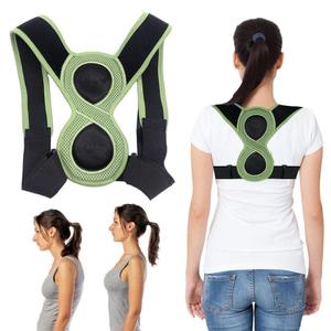 Posture Corrector Back Brace for Woman and Man, 2022 New Adjustable 8 Shaped Neck Shoulder Back Support Brace Pain Relief Belt Back Braces Spine Straightener for Neck Back Shoulder Spine
