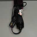 Hair Dryer Brush Blow Dryer in One, Upgraded 4 in 1 Hair Dryer and Styler Volumizer with Negative Ion Anti-frizz Ceramic Titanium Barrel Hot Air Hair Straightener Brush (Black/Pink)