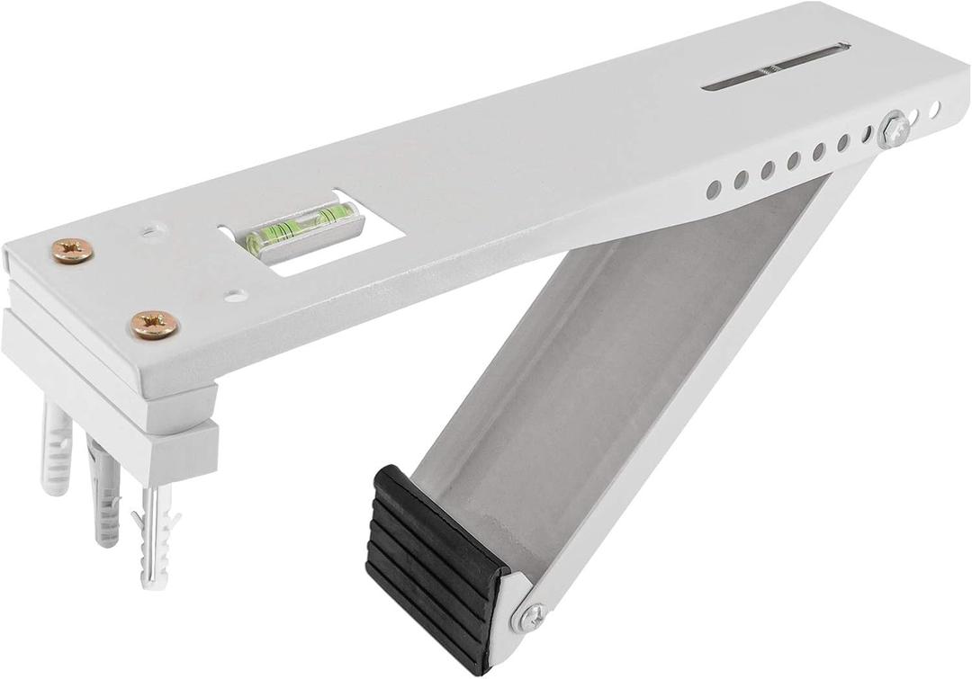LBG Products AC Window Air Conditioner Bracket Light Duty Support Up to 85 lbs, Designed for 5,000 to 8,000 BTU Universal A/C Unit (LBW-S)