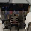 Ninja Luxe Caf Premier 3-in-1 Espresso Machine, Drip Coffee, & Rapid Cold Brew | Built-in Coffee Grinder, Hands-Free Milk Frother, Assisted Tamper for Cappuccinos & Lattes | Stainless Steel | ES601