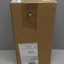 Suwimut Set of 2 Resin Christmas Trees, Tabletop White Christmas Tree Figurine Holiday Party Home Table Decorations, Desk Centerpieces for Christmas Decor