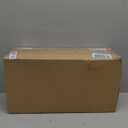 Ceramic Raised Slow Feeder Dog Bowl Set, Elevated 7.3inch Bowl and 8.2inch Puzzle Slow Dish with Wooden Stand for Medium and Large Dog, Anti-Gulping (2X Light Yellow+ Stand)