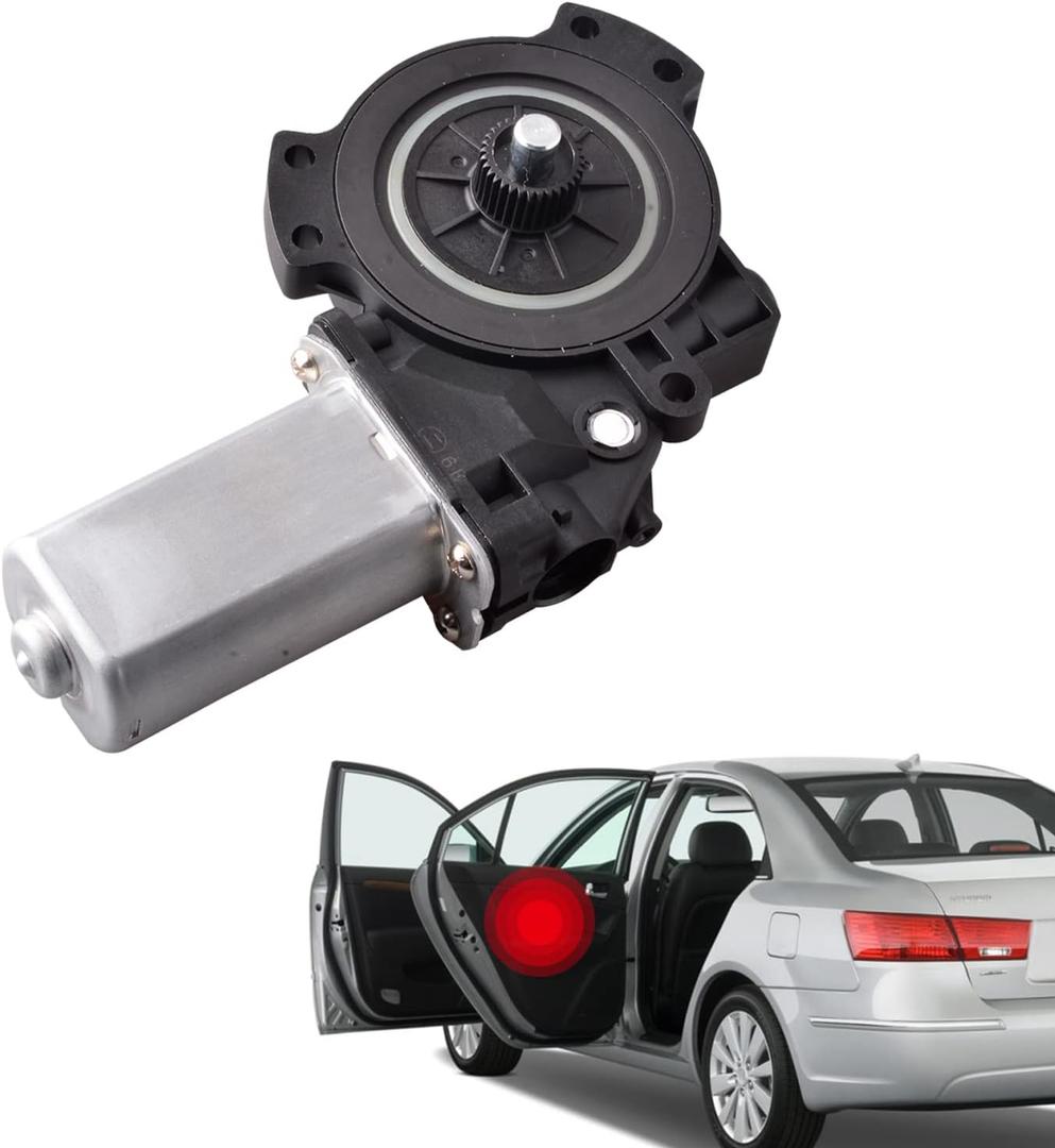 Rear Left Power Window Motor Compatible for Hyundai Sonata 2006-2010 Rear Driver Side Door Window Repair Motor 83450-3K001