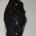 BunnyQ 32 Inch Water Wave 13x6 HD Lace Front Wigs Human Hair Pre Plcked 200 Density Deep Part Curly Wig for Women with Baby Hair Water Wave Frontal Wigs Human Hair