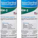 WaterSentinel WSW-2 Refrigerator Replacement Filter Fits Whirlpool Filter 5, Kitchenaid, Thermador, Kenmore, Maytag, Puriclean (2-Pack)