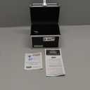 Vaultz Medicine Lock Box - 5 x 7 x 5 Inches - Secure Cabinet Safe with Combination Lock - Ideal for Medications and Small Valuables - Black