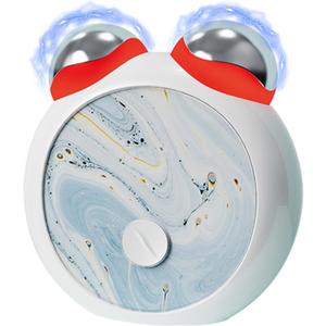 3-in-1 Skin Care Tools,Microcurrent Facial Device, Face Neck Lift Device, Double Roller Facial Massager, Promote Skin Care Absorption, Light Lines (White)