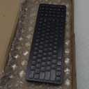 cimetech Wireless Keyboard Mouse Combo, Compact Full Size Wireless Keyboard and Mouse Set Less Noise Keys 2.4G Ultra-Thin Sleek Design for Windows, Computer, PC, Notebook, Laptop - Matte Black