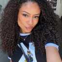 HUA Curly Half Wig Upgrade 3 IN 1 Half Wig With Drawstring Seamless Clip Ins Flip Over Kinky Curly Half Wig Protein Synthetic Hair Boast Human-Hair-Like Touch 180% Density 18 Inch Medium Brown Color (#4)
