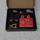 Smart Battery Disconnect Switch with LED Indicator - 12V 240A Remote Control Kill Switch, Anti-Theft Protection & Prevents Battery Drain, for Cars Trucks RVs Marine Vehicles (orange)