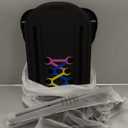 Pilates Board, Foldable Pilates Reformer Equipment with Timer, 7-in-1 Multi-Purpose Portable Pilates Reformer Machine Home Pilates Kit for Home Workout, Fitness, Exercise, Abs, Core Equipment