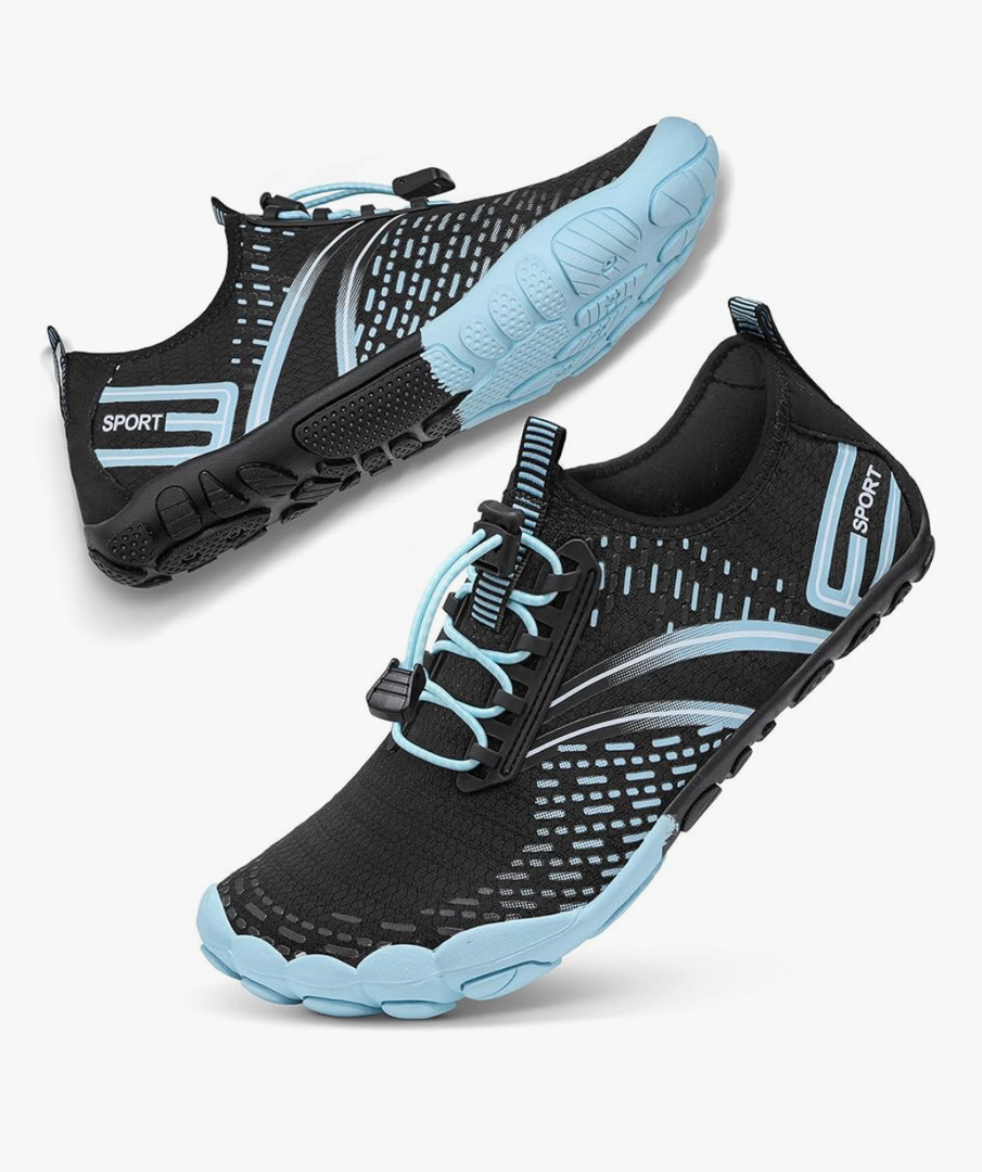 ATHMILE Hiking Barefoot Water Shoes for Women Men Beach Swim Aqua Pool River Quick Dry Athletic Wide Toe Outdoor Sport Kayaking Boating Rock Climbing Yoga Lake, 36
