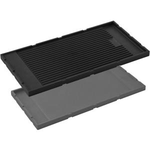 HG-GRZ-NS Griddle Replacement Parts for ZLINE Gas Stove Top Parts High Grate Cast Iron Reversible Griddle Plate ZLINE 24 30 36 48 60 Inch Gas Cooktop Range Electric Oven Griddle Top Pan 1 Pc
