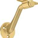 Franklin Brass Bar 3 in. (76 mm) Handrail Bracket in Modern Gold (4-Pack), B47249D-117-C