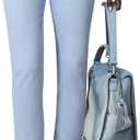 Sidefeel Women's Jeans High Waisted Strechy Straight Legs Boyfriend Denim Pants with Pockets L Light Blue Size 6 Short (Blue)