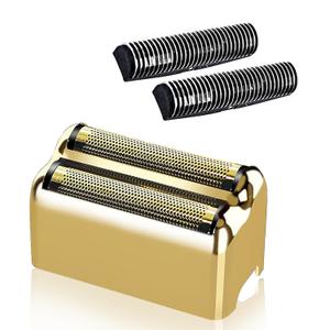 1 Pack Professional Replacement Foil and Cutters for BaBylissPRO Barberology Double Foil Shaver, Compatible with BaBylissPRO Barberology FXFS2 ShaverGold