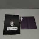 Wallet Case for Samsung Galaxy S25 Plus/S25+, RFID Blocking Credit Card Holder, PU Leather Folio Flip Kickstand Protective Shockproof Cover for Galaxy S25 Plus (Purple)