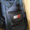miR Air Flow Weighted Vest with Zipper Option 20lbs Solid Iron Weights Machine Washable. Workout Vest for Men and Women