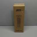 JRD 13'' Tower Fan with 3 Speeds, 80 Oscillating, 23ft/s Bladeless Desk Fan, Quiet Operation, Compact & Portable Table Fan for Bedroom Home Office Desktop