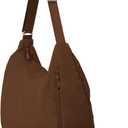 Baggallini Swift Hobo Crossbody Bag for Women - Lightweight 15.7"x16" Travel Purse Handbag Hobo Bag