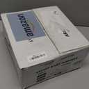 HOUSE DAY 11 Inch Velvet Baby Hangers 50 Pack White, Premium Kids Hangers for Children, Infant & Toddler Clothes, Durable Non Slip Small Baby Felt Hanger for Closet, Ideal for Everyday Use