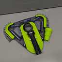 Sepetrel Upgrade Pool Vacuum Head with Side Brush & Universal Rotatable Hose Adapter,Weighted Triangular Shape(Safe for Vinyl Liner Pool)