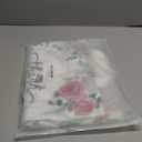 Frienda 50 Pieces Bulk Floral Thank You Bags 11.8 x 15 Inch Large Merchandise Retail Plastic Shopping Bags with Handle for Shopping Present Wrapping, 2.76 Mil Thick