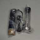 Bonsenkitchen Hand Blender, Immersion Blender with 2 Mixing Speed, Electric Portable Handheld Stick Mixer with Stainless Steel Blades for Soup, Smoothie, Puree, Baby Food, White