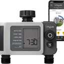 Orbit B-hyve XD 2-Port Smart Hose Watering Timer - Features Dual Outlet Irrigation Control - App Controlled Watering Timer with Bluetooth - Weatherproof Battery Powered - 24632