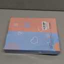 deweisn Folding Travel Mirror Lighted Makeup Mirror with 72 LEDs 3 Colors Light Modes, USB Rechargeable, Portable, Ultra Thin, CompactVanity Mirror with Touch Screen Dimming for Cosmetic (Pink)