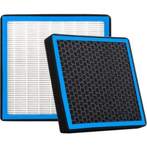 CF10134 Cabin Air Filter With Activated Carbon For Honda Civic,Accord,CRV,Crosstour,Odyssey,Passport,Pilot,Ridgeline&Acura 2008 2009 2010 2011 2012 2013 2014 2015 2016 2017 2018 2019 2020 2021 2022