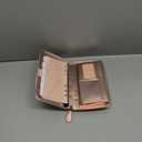 Cash Envelope Wallet Rose Gold All in One Budget System RFID Blocking with 12x Tabbed Cash Envelopes, 12x Monthly Budget Cards 1x Yearly Budget Planner Sheet Complete Money Organizer Set for Cash