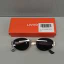 livho 2025 Trendy Oval Sunglasses - Stylish Polarized Shades for Everyday - Retro Metal Frames