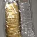 BenRan 50 Sets mooncake box for 50g/63g/75g/100g/125g, with Macarons-cookies and mini-cake boxes,moon-cake dessert Box (50G Gold)