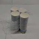 100 Pcs Cartoon Paper Ice Cream Cups Bulk 8 oz Disposable Dessert Bowls for Hot or Cold Food Snack Treats Gift for Birthday Party Favor Decoration