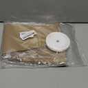 Mauproy 50 Pack Flower Bags for Bouquets, Flower Wrapping Paper Kraft Floral Wrap Sleeves with Ribbons for Mother's Day Florist Supplies Wedding (17.7 x 9.5 Inches)