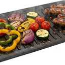 Reversible Pre-Seasoned Camping Cookware for Grilling, Frying, and Outdoor Cooking – Durable and Versatile Skillet Pan