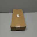 Wood Curtain Rods for Windows 48-84 inch, 1" Adjustable Heavy Duty Rustic Drapery Rod with Imitation Wood Grain Finials, Oak Brown Boho Farmhouse Curtain Pole for Living Room & Bedroom (Light Drown)