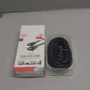 GE Home Electrical GE DVI-D Dual Link Cable, 10 Foot Cable, Video, 1600 X 1200 and Higher, for PC, Digital Monitor or HDTV, Black, 34508