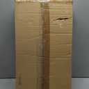 Glitzhome 22 inch Wooden Christmas Tree Collar Farmhouse Modern Stand Cover Skirt Base Box for 7.5/9 FT Artificial Xmas Holiday Decoration, Washed White