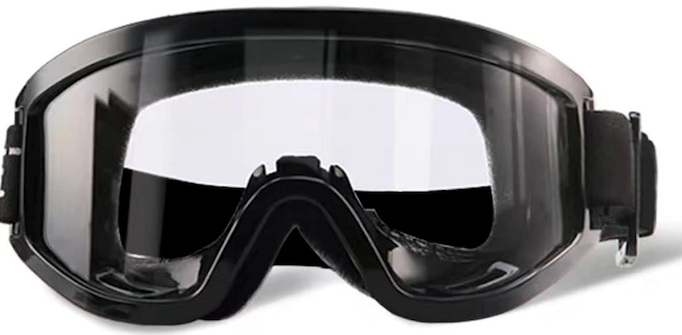 DPLUS Safety Goggles, Protective Safety Glasses with Clear lens, Fog-Free, Anti Scratch and Anti-UV, Eye Protection