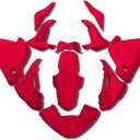 Yana Shiki BKH212RED Red ABS Plastic Full Body Fairing Kit