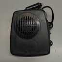 Leaflai 12V Car Heater 150W Auto Heater Anti-Fog Windscreen Heating Fan 2 in-1 Heating/Cooling Car Defroster with Plug-in Cigarette Lighter, Mini Car Demister for Small Vehicles