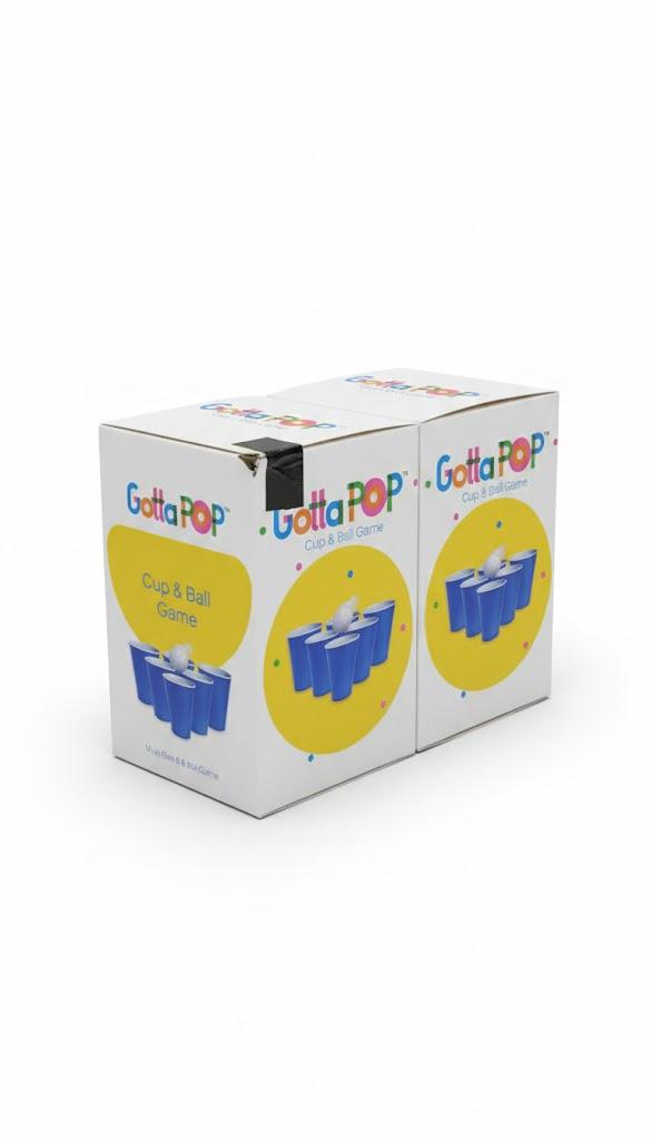 GOTTA POP CUP& Ball Game Pack of 2