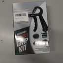 Hand Grip Strengthener Set with Piano Finger Exerciser, Silicone Trainer, Grip Ring, TPE Ball, 5 Pieces