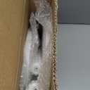 Round Side Table, Small End Table for Small Spaces, Modern Accent Table with Solid Wood Leg, Easy Assembly for Living Room, Bedroom, Corners, and Office (White)