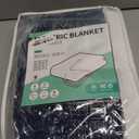 Electric Heated Blanket 84"x90" Queen Size, Soft Coral Fleece, Dual Controllers with 4 Heating Levels and 10 Hours Auto-Off, Machine Washable, Cozy Plush Fabric for Home, Dark Blue